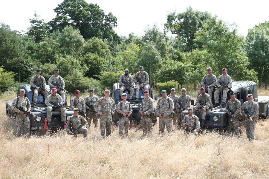 Military Group Photography
